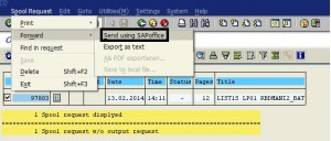 Send SAP Spool Output via E-Mail 02