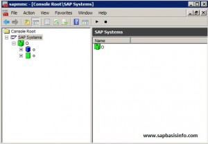 Adding SAP System to Single MMC