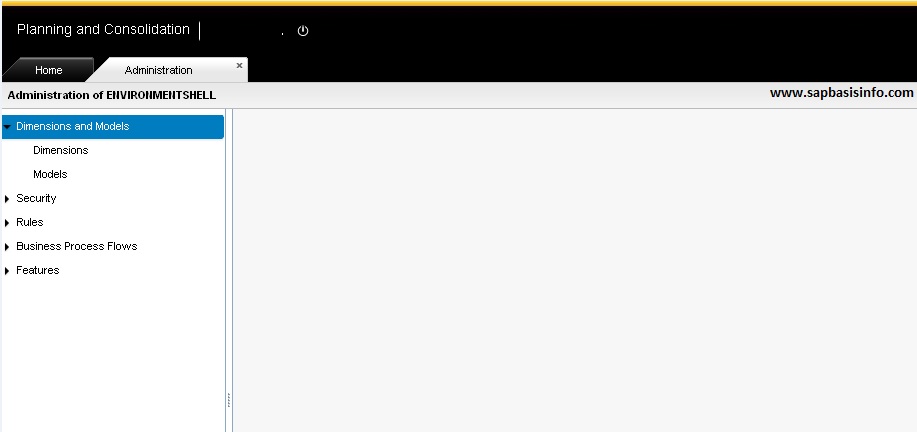 SAP BPC Web Page Shows Blank Screen After Upgrade