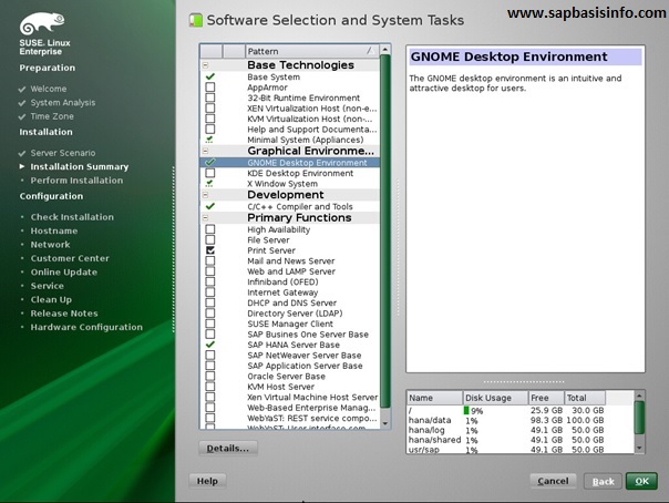 install sap hana on suse linux