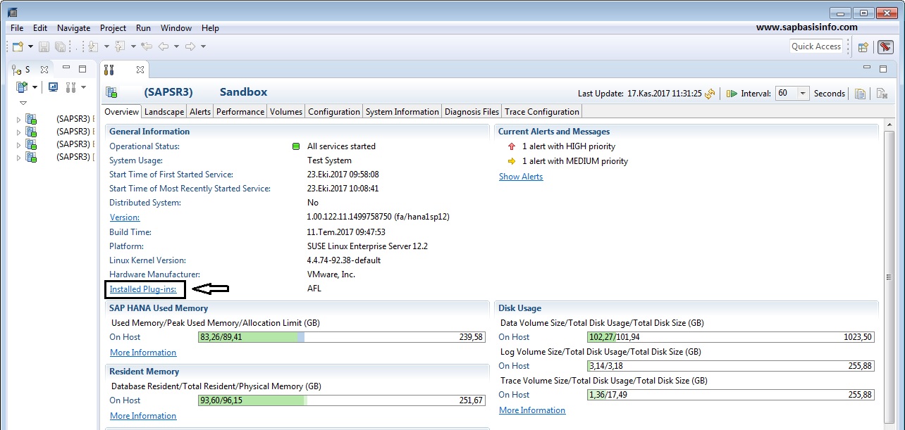 sap hana studio installation error