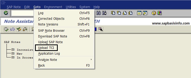 Enabling SNOTE for Transport-based Correction Instructions