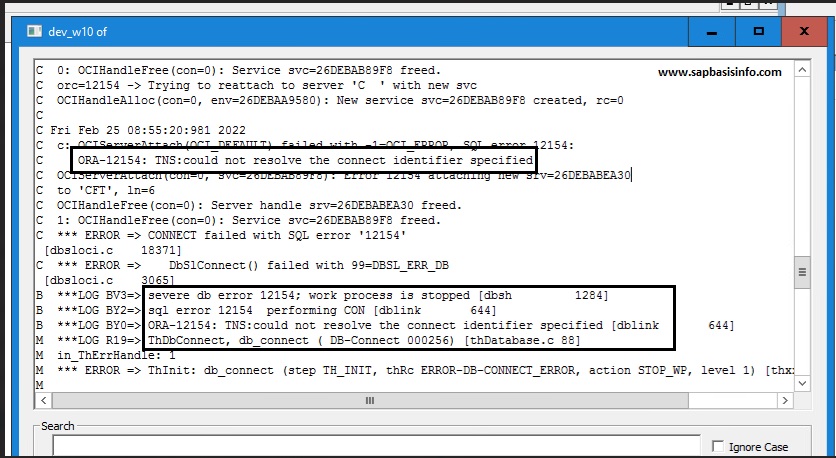 ORA-12154: TNS:could not resolve the connect identifier specified